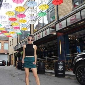 Forever 21 Mini Skirt (Skort/Shorts)